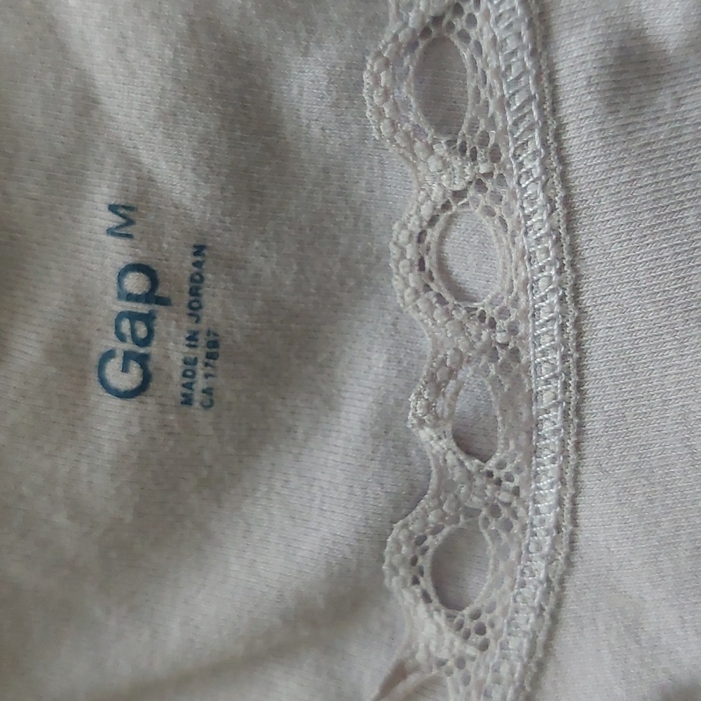 GAP, size M, tank top 93% cotton 7% spandex - Picture 4 of 5